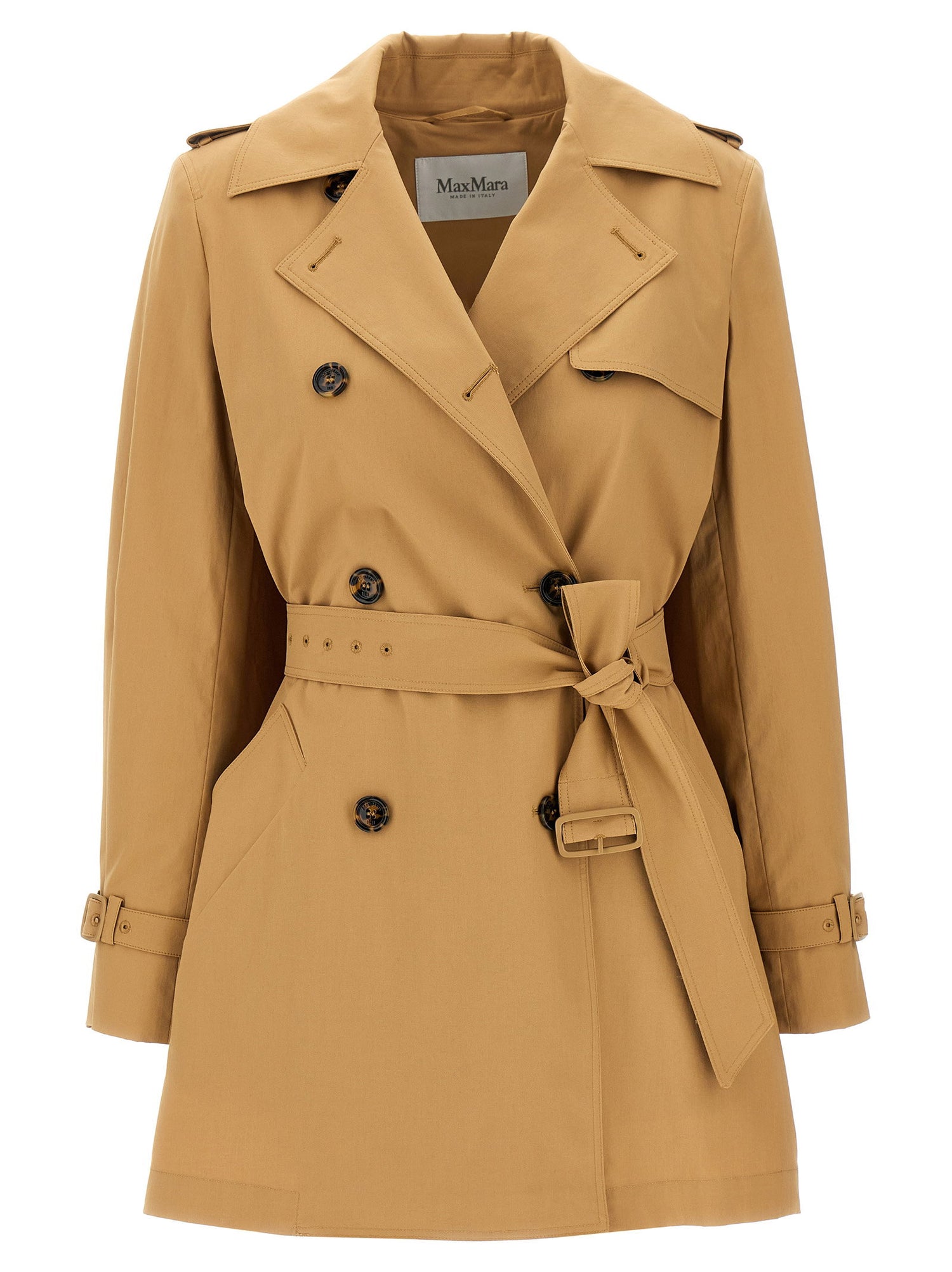 Max Mara Landa Raincoat Brown