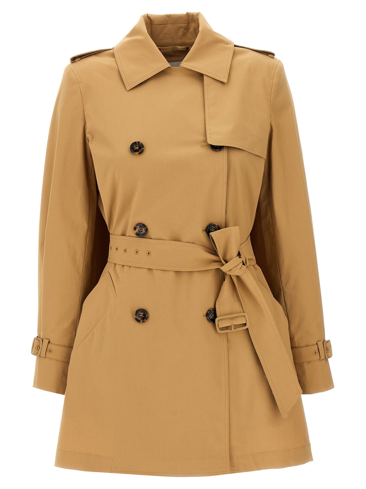 Max Mara Landa Raincoat Brown