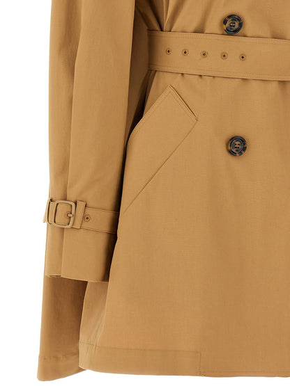 Max Mara Landa Raincoat Brown