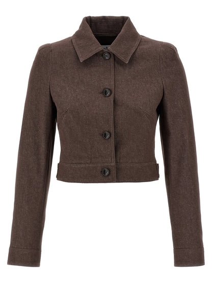 Max Mara Carpa Blazer Brown