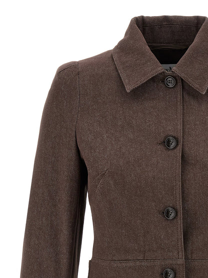 Max Mara Carpa Blazer Brown