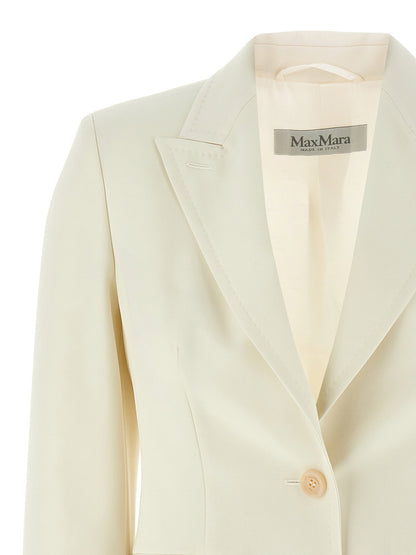 Max Mara Palchi Blazer White