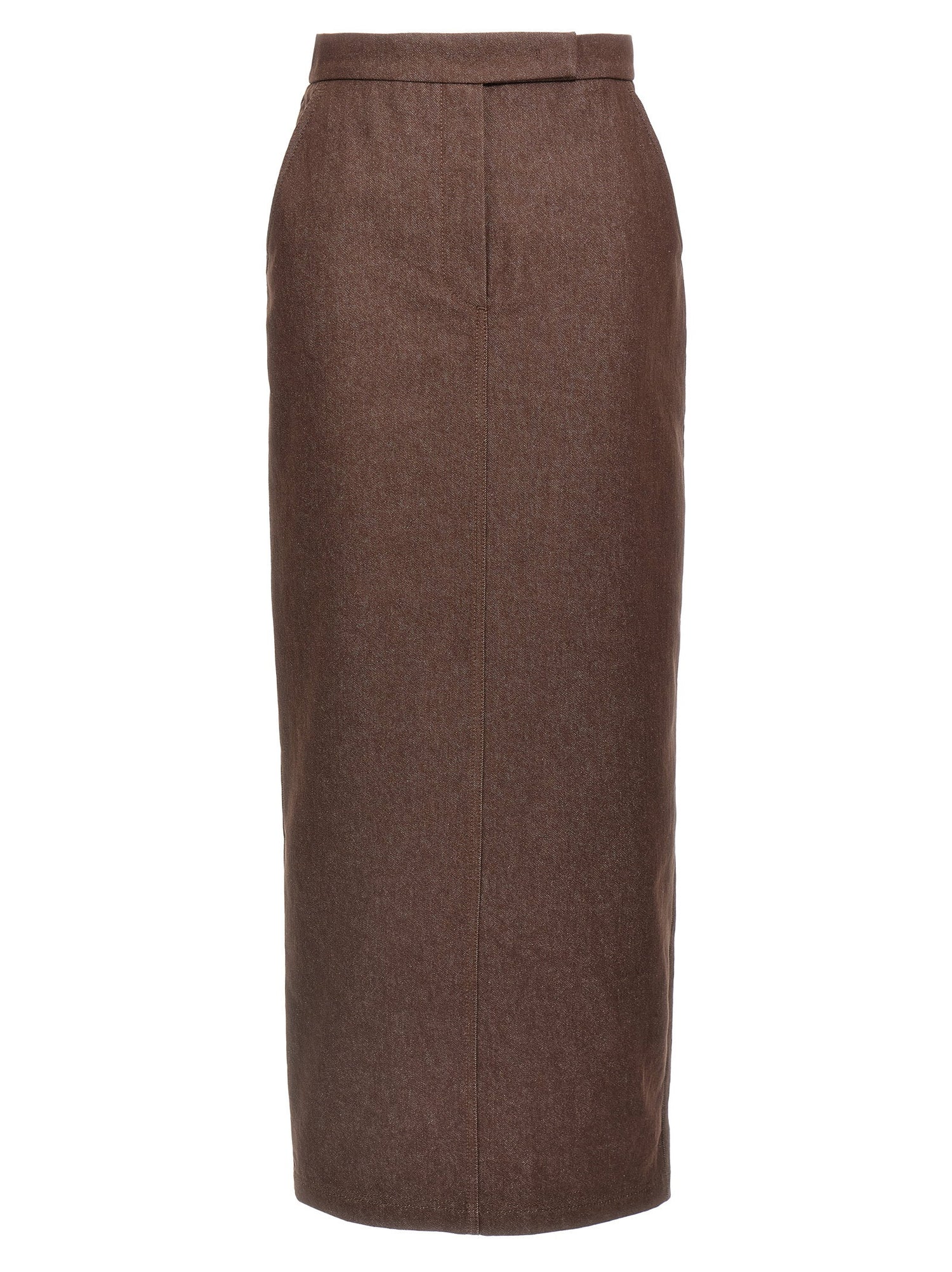 Max Mara Pianosa Skirt Brown
