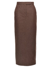 Max Mara Pianosa Skirt Brown