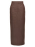 Max Mara Pianosa Skirt Brown