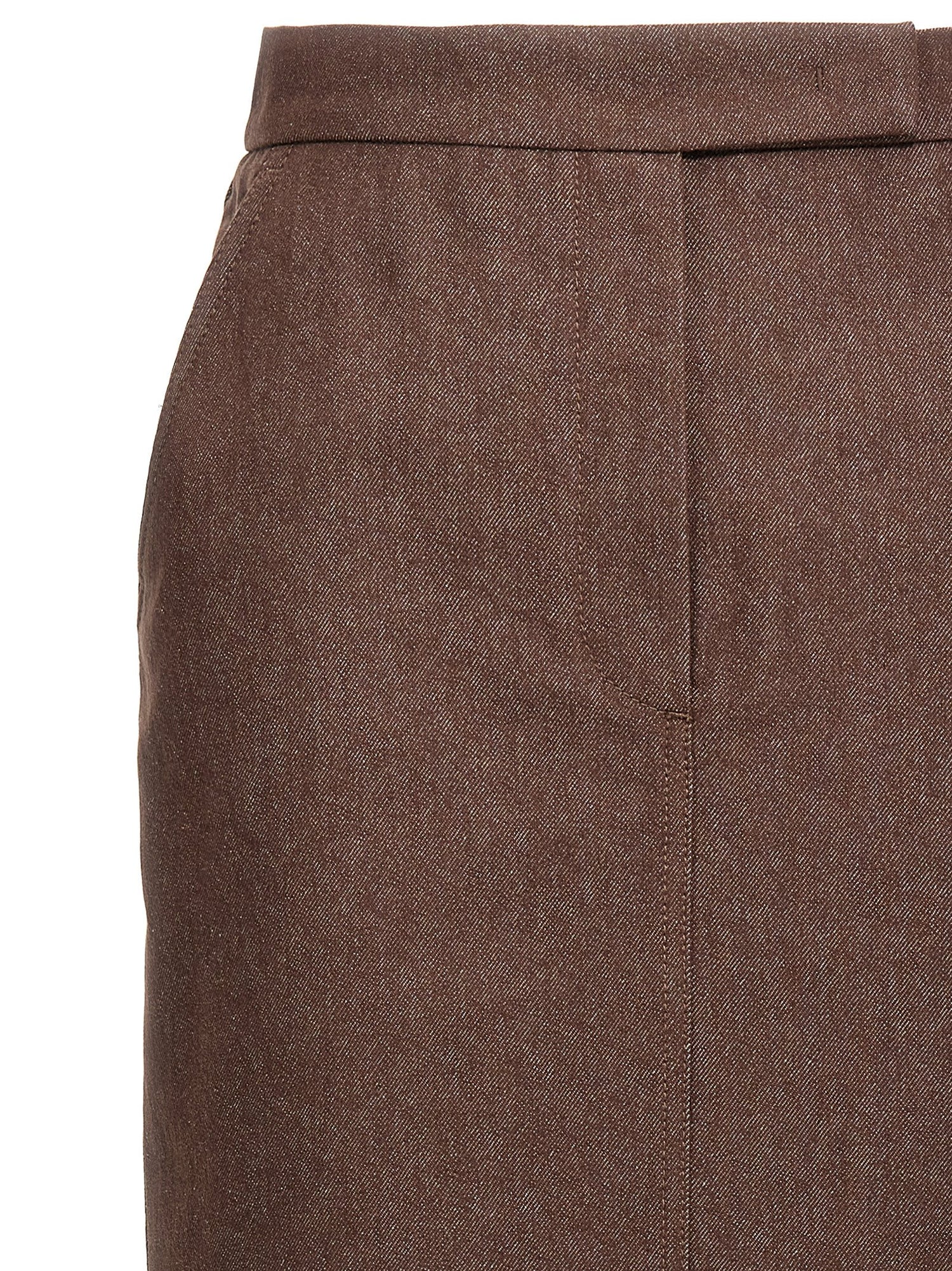 Max Mara Pianosa Skirt Brown