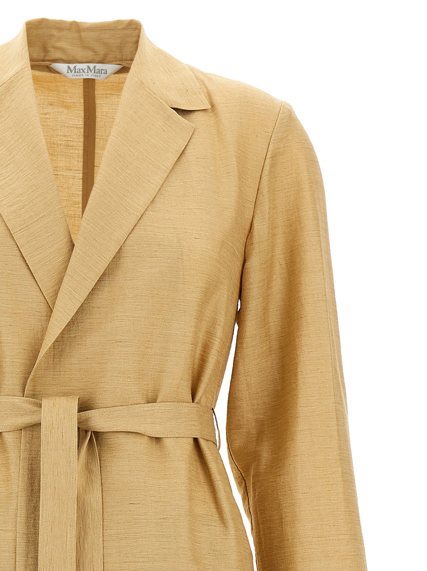 Max Mara Meandro Coat Beige