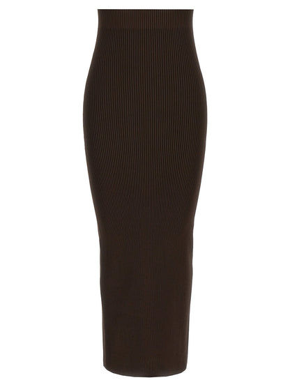 Max Mara Aprile1234 Skirt Brown