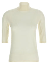Max Mara Cecina Turtleneck Sweater White