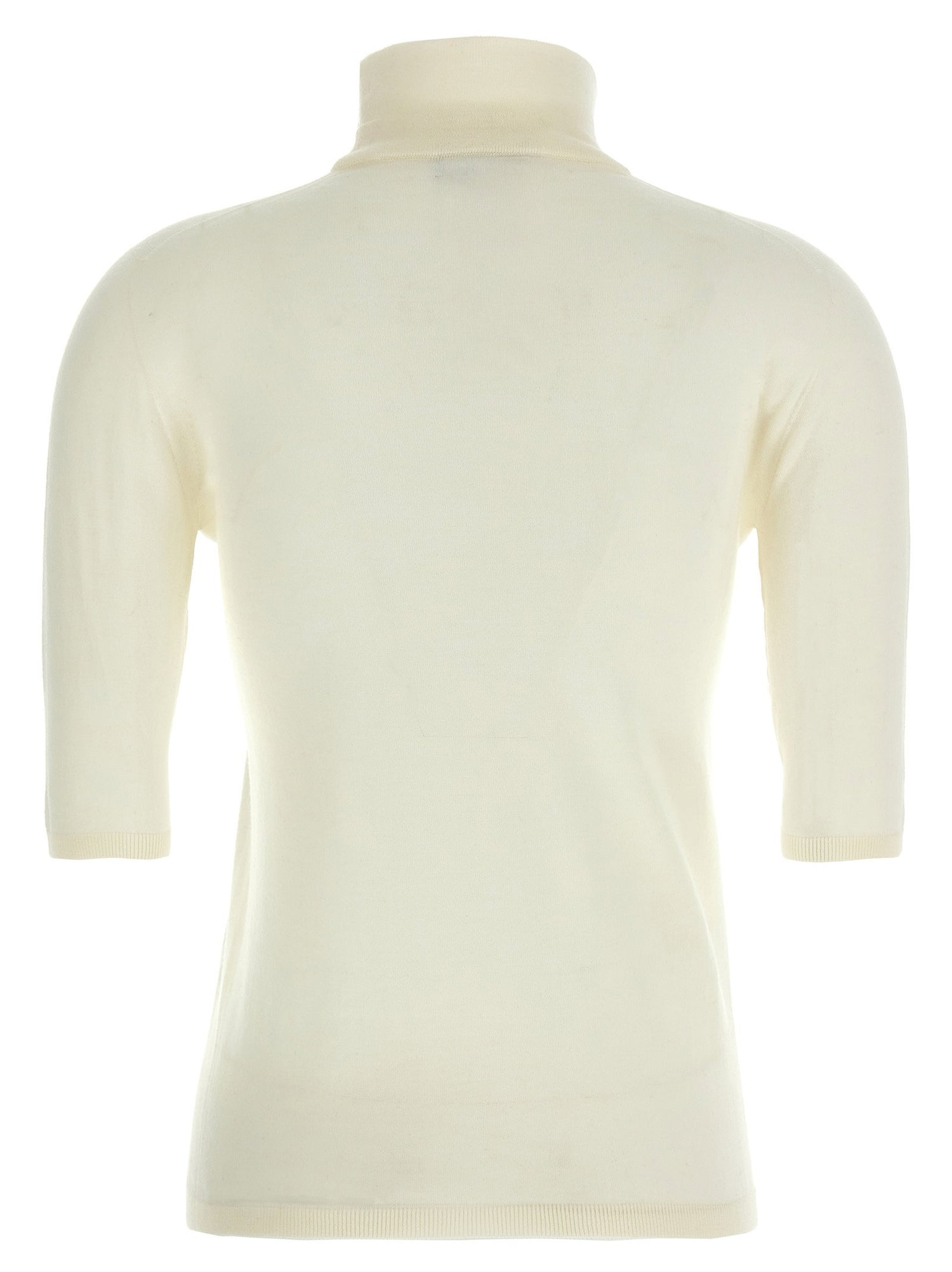 Max Mara Cecina Turtleneck Sweater White