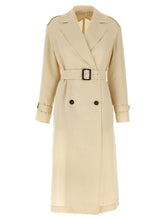 Max Mara Studio Vieste Trench Coat Beige