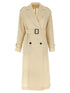 Max Mara Studio Vieste Trench Coat Beige