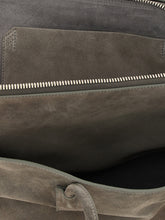 The Attico La Passeggiata Medium Shoulder Bag Gray
