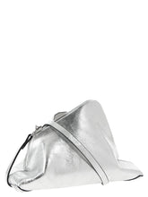 The Attico Day Off Small Clutch Silver