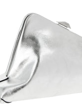 The Attico Day Off Small Clutch Silver