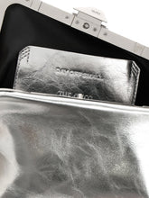 The Attico Day Off Small Clutch Silver