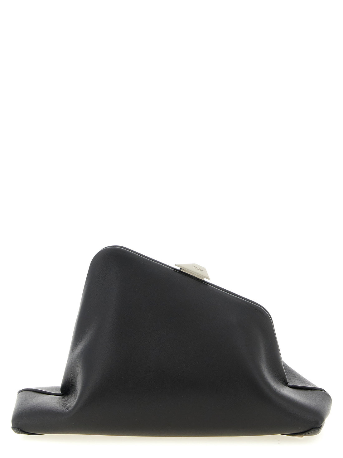 The Attico Day Off Small Clutch Black