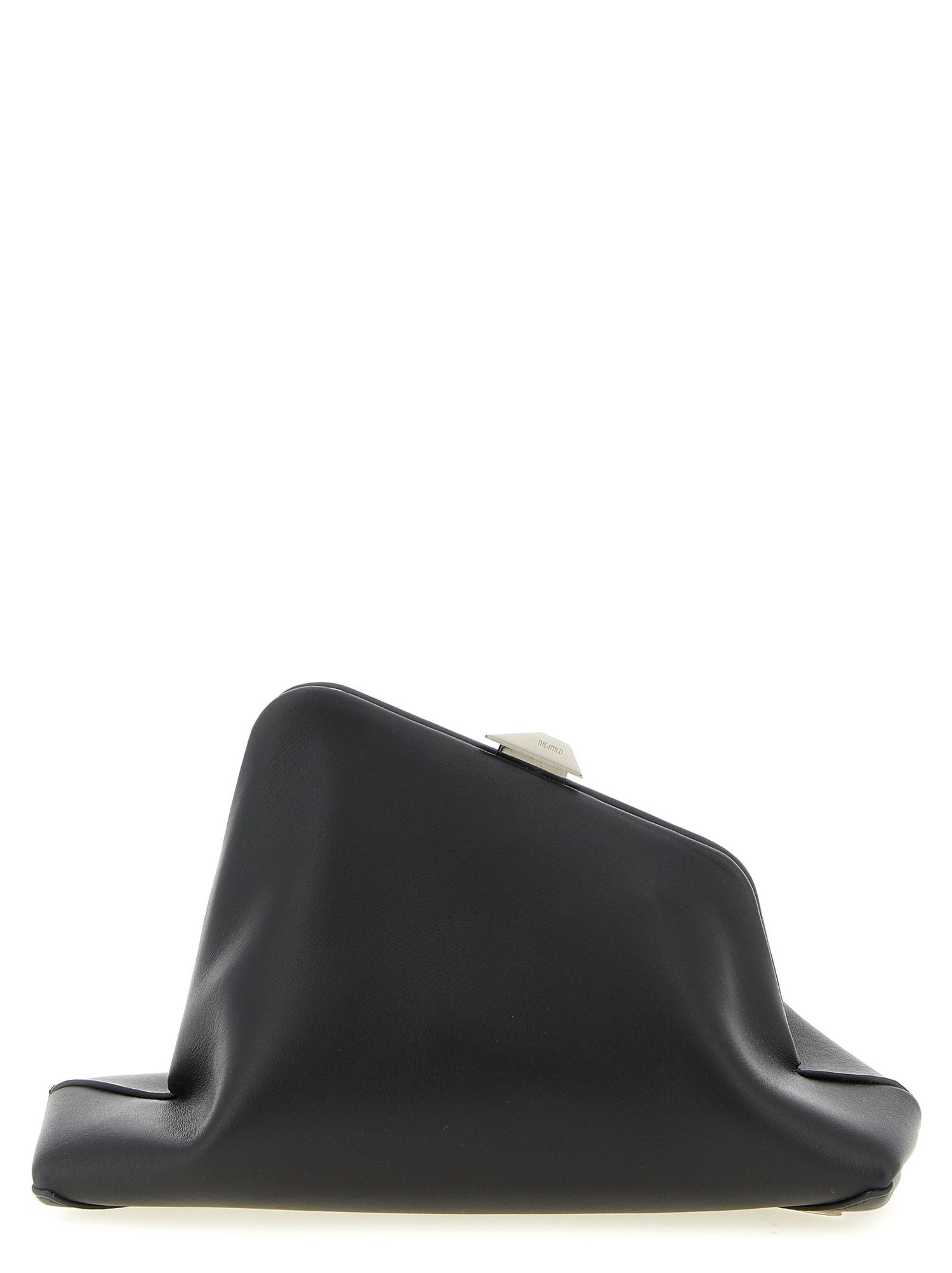 The Attico Day Off Small Clutch Black