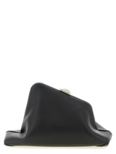 The Attico Day Off Small Clutch Black