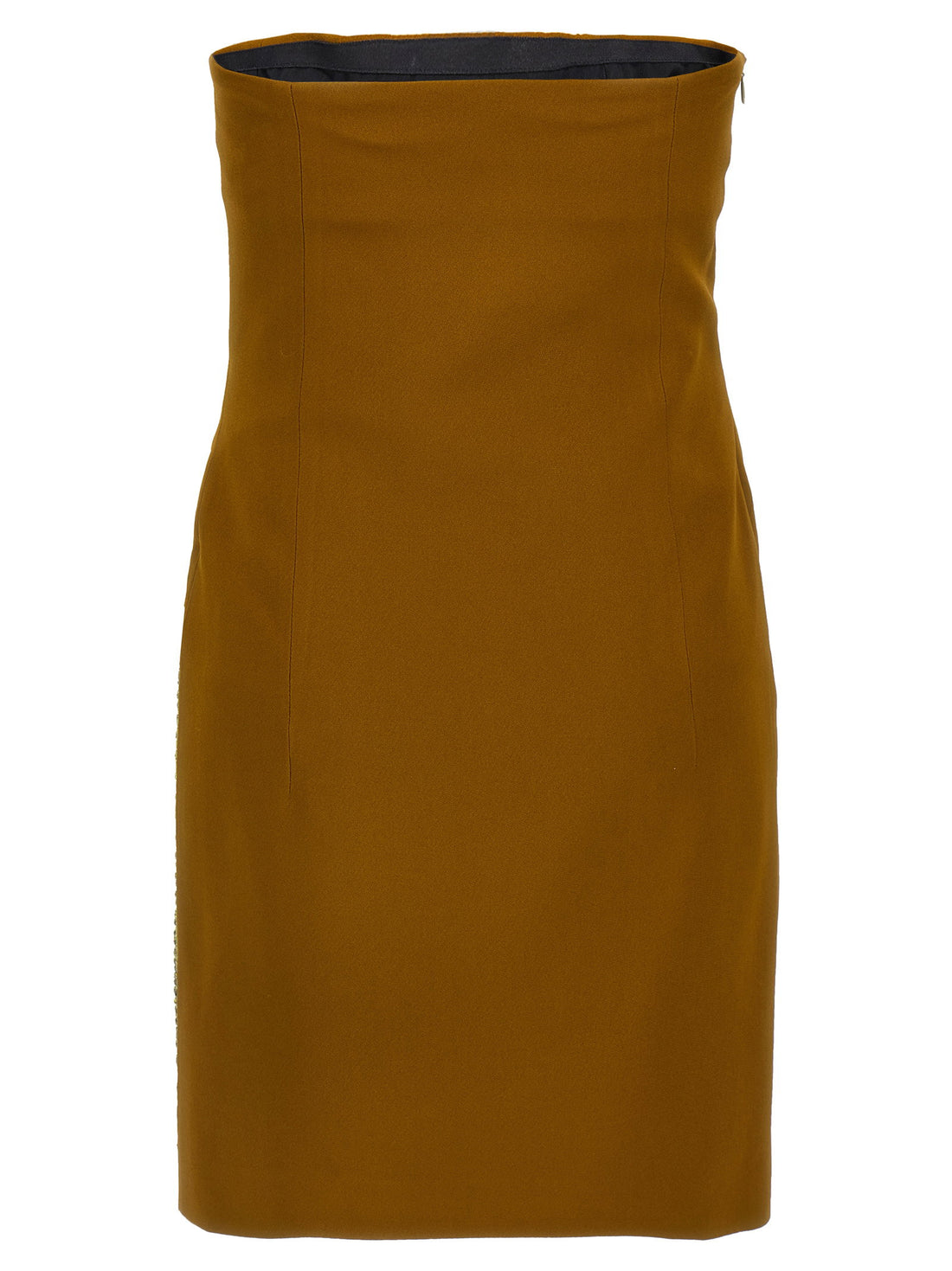 The Attico Sequin Insert Dress Green