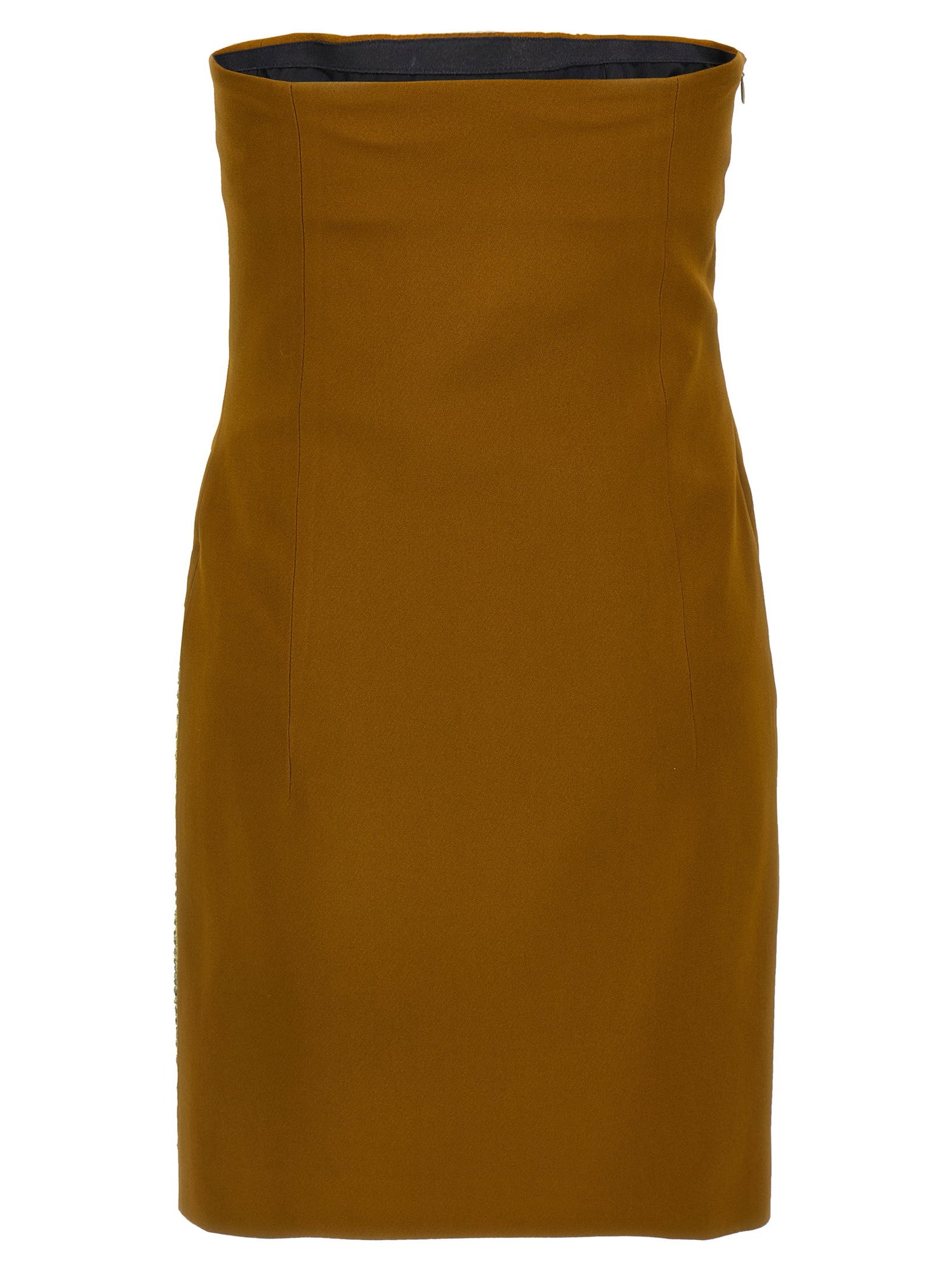 The Attico Sequin Insert Dress Green