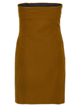 The Attico Sequin Insert Dress Green