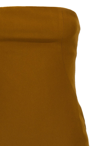The Attico Sequin Insert Dress Green
