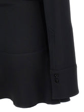 The Attico Mini Polo Dress Black