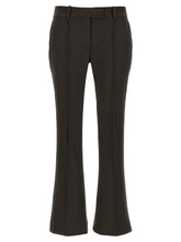 The Attico Flared Pants Brown