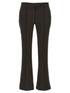The Attico Flared Pants Brown