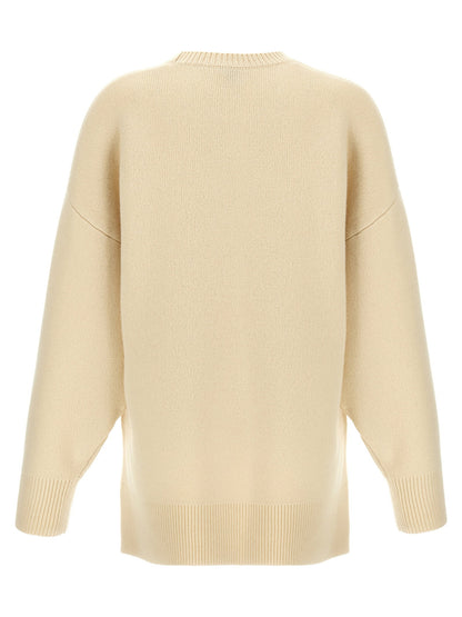 Toteme Double-knit Sweater White