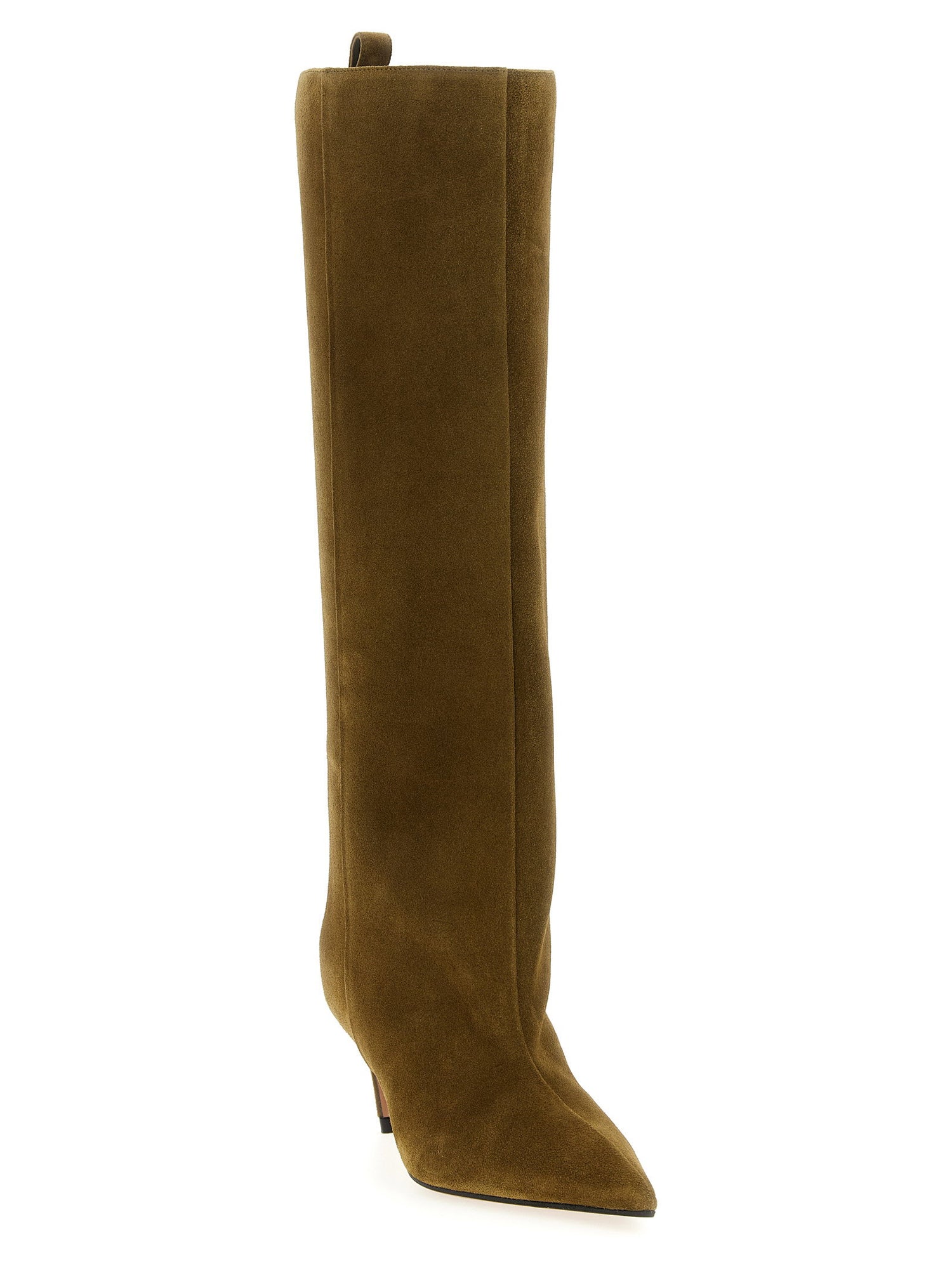 The Attico Lea Boots Green