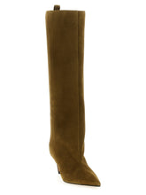 The Attico Lea Boots Green