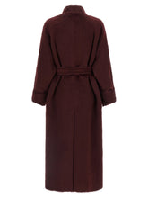 Max Mara Albata1234 Coat Bordeaux