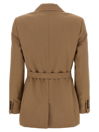 Max Mara Talento Blazer Brown
