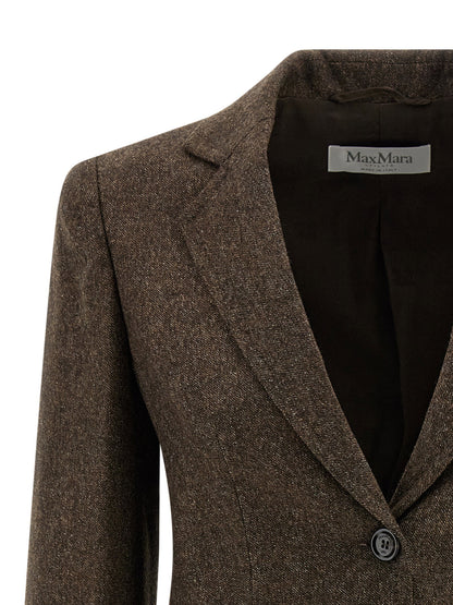 Max Mara Bermuda1234 Blazer Brown