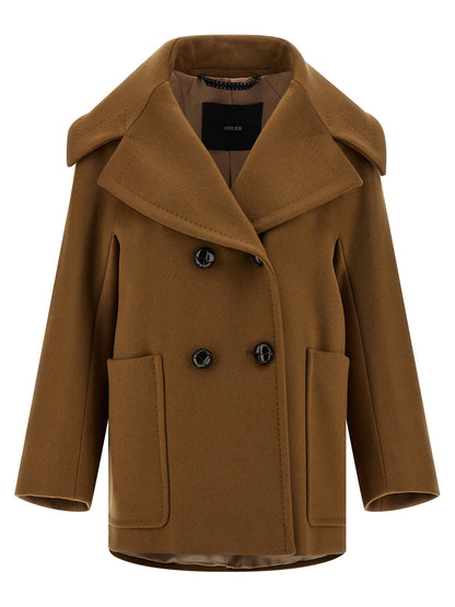 Max Mara Mario Coat Brown
