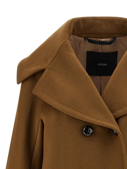 Max Mara Mario Coat Brown