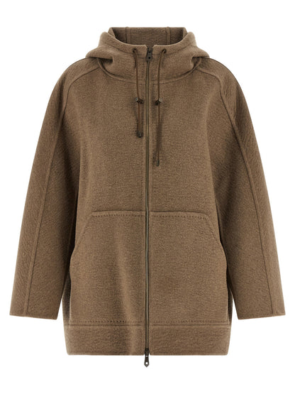 Max Mara Gradi Coat Brown