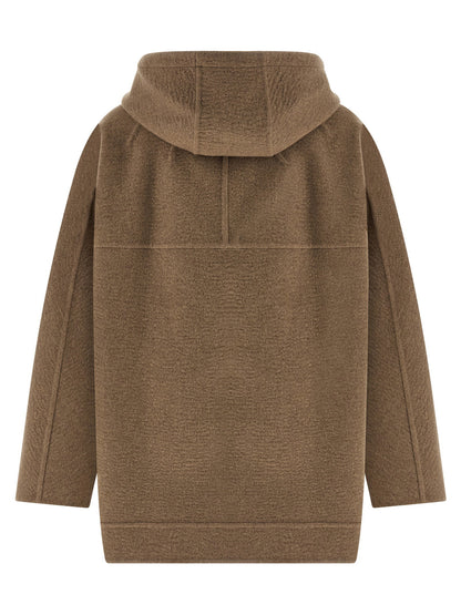 Max Mara Gradi Coat Brown