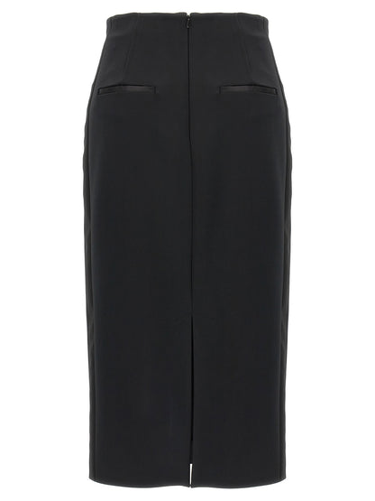 Max Mara Pece Skirt Black