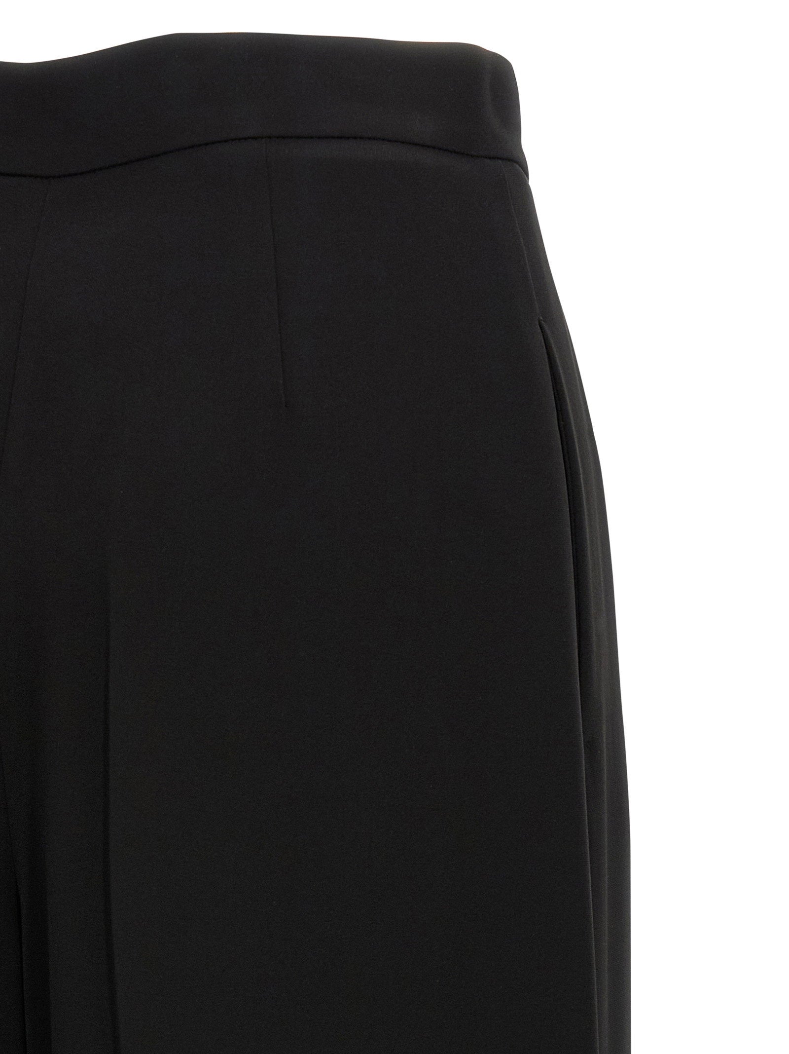 Max Mara Laccato Pants Black