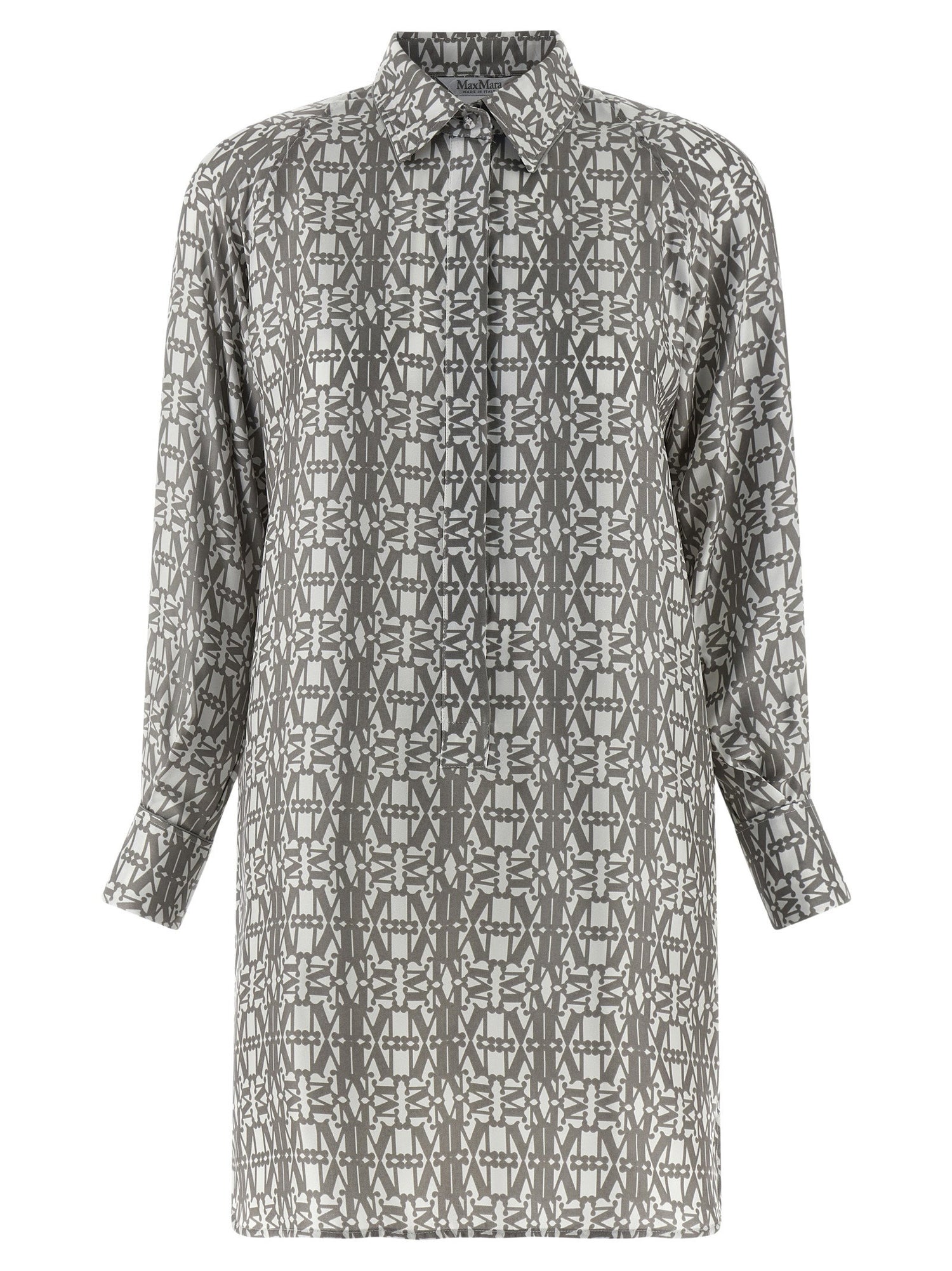 Max Mara Grembo Dress Gray