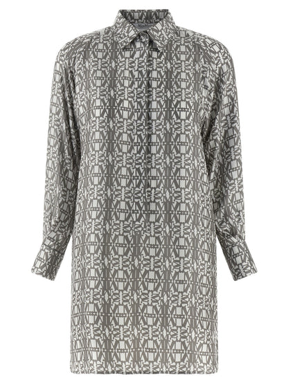 Max Mara Grembo Dress Gray