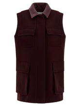 Max Mara Aeroso1234 Vest Bordeaux