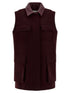 Max Mara Aeroso1234 Vest Bordeaux