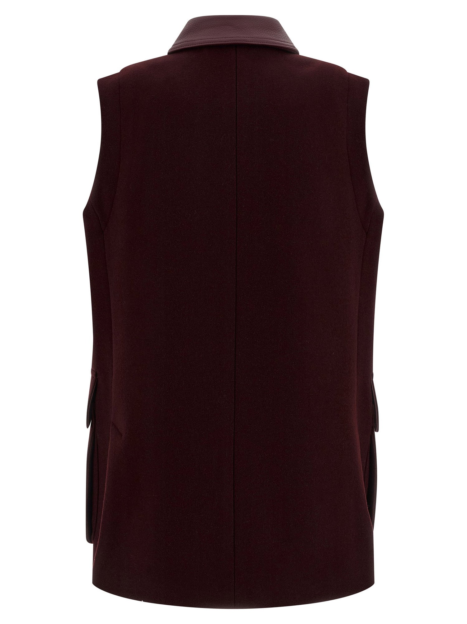 Max Mara Aeroso1234 Vest Bordeaux