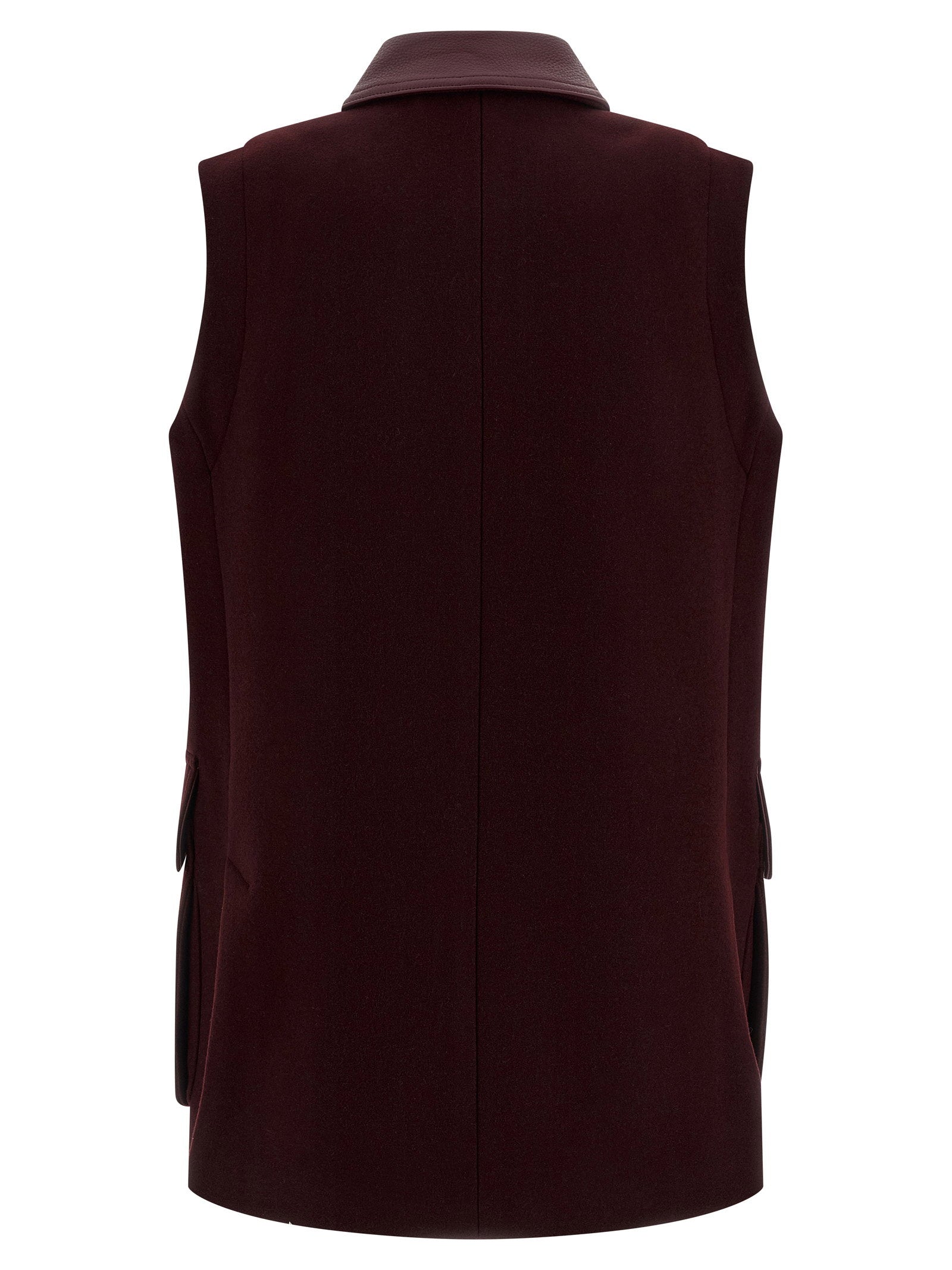 Max Mara Aeroso1234 Vest Bordeaux