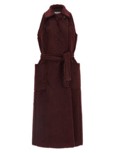 Max Mara Abbozzi1234 Coat Bordeaux