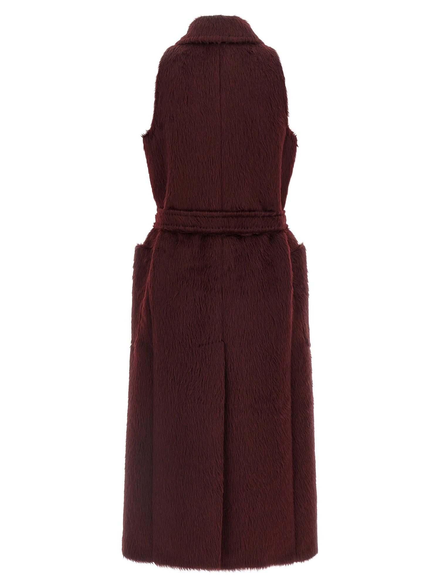 Max Mara Abbozzi1234 Coat Bordeaux